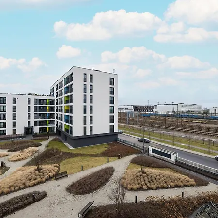 Апартаменты Modern Targowek By Renters